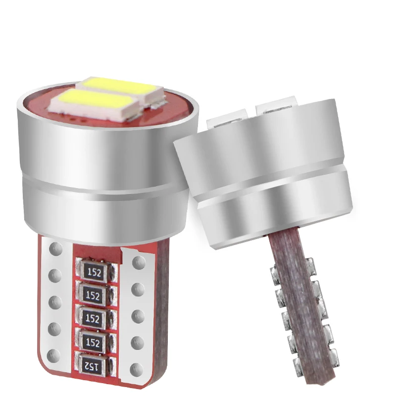 2X T10 Canbus Non polar 120MA 2 SMD 5630 LED 2SMD 5630 Super bright Car styling lighting 194 W5W 2smd T10 wedge projector DC 12V