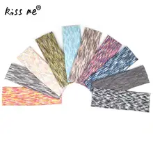 Тканевые повязки для волос для йоги спортивные эластичные повязки для волос Беговая Спортивная резинка для волос, тюрбан открытый спортивный напульсник спортивная повязка принадлежности для йоги