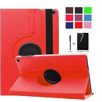 

360 Degree Rotatable Case for Galaxy Tab S6 Lite 2020 Ultra-Slim Tablet Stand Hard Shell for SM-P610/P615 with Soft Film+ Pen