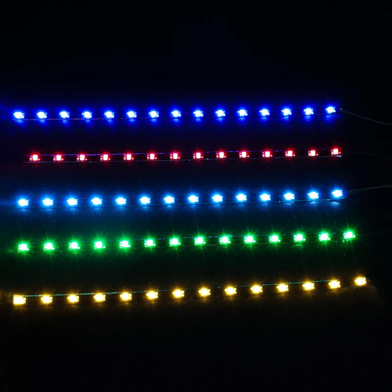 1 pcs 28/14 Leds Strip Light for Lego Blocks Set ( 30cm mini 0.8mm connecting cable) battery night light Night Lights