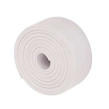 

2pcs Waterproof Mildewproof Tape Seam Seal Toilet Bathtub Gap Corner Line Stick Tape for Kitchen Bathroom (Wide, Narrow Type)