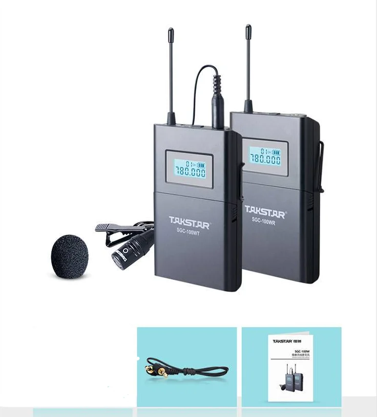 Takstar SGC-100W Wireless Lavalier Lapel