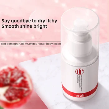 

Body Cream Red Pomegranate Vitamin E Moisturizing Anti-dry Repair Fresh Non-greasy Body Nourishing Skin W1