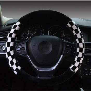 

NewBrand Car Furry Steering Wheel Cover for LADA FORD RENAULT KIA 15inch Anti-Slip Steering Wheels & Steering Wheel Hubs