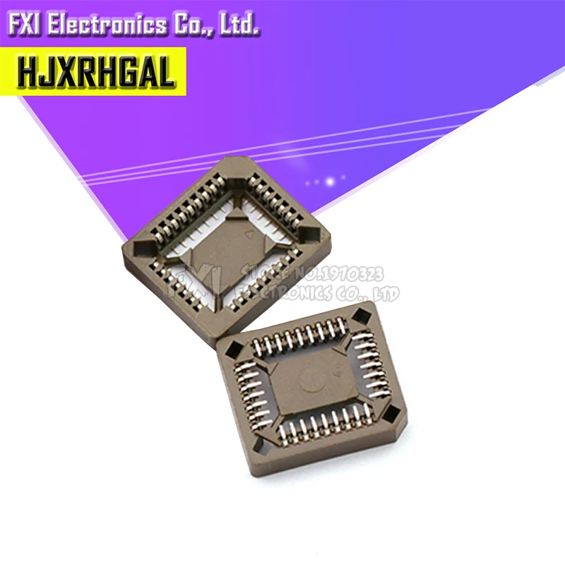 10 шт. PLCC32-SMD IC гнездо, PLCC32 гнездо адаптера, 32 Pin PLCC конвертер