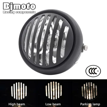 

Headl Light For Harley 6.5" Motorcycle Headlight Projection Lamp For Honda Yamaha Kawasaki Chopper Bobber Touring Cafe Racer