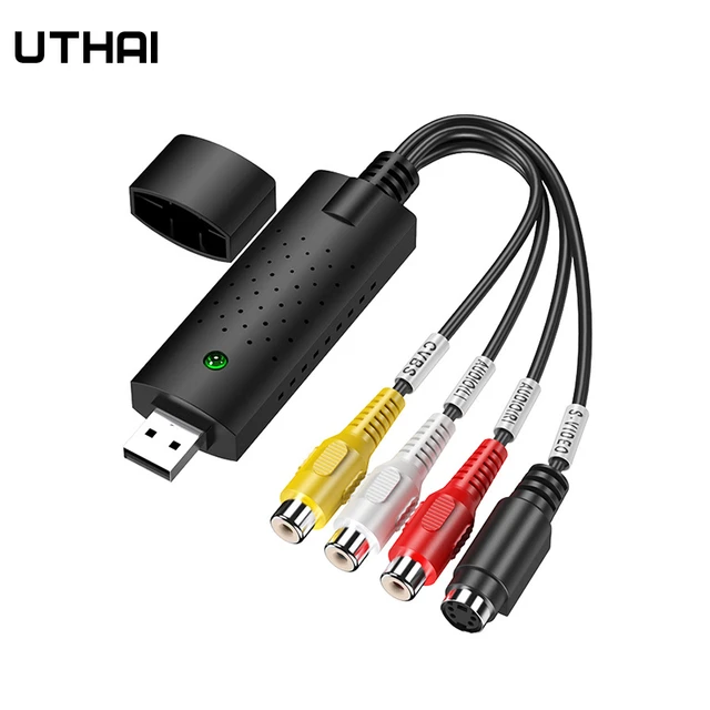 New Arrival USB2.0 VHS to DVD Audio Video Digital Converter Adapter Capture  Card With Software CD For Win 7/8/10 - AliExpress