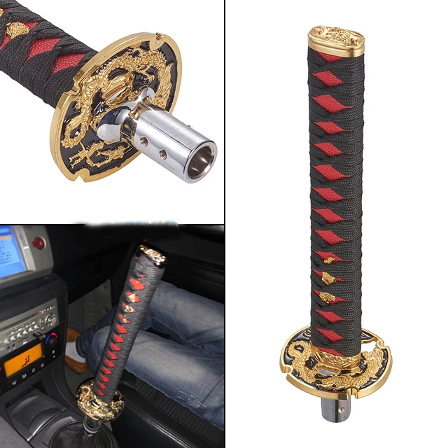 31cm Lange JDM Samurai Schwert Schaltknauf Shifter Katana Metall Gearstick  Ersatz Griff 1 stücke - AliExpress