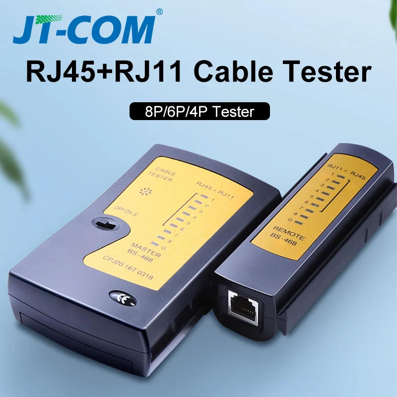 Сетевой Кабельный тестер RJ45 RJ11 RJ12 CAT5 UTP LAN-кабель детектор сетевого провода