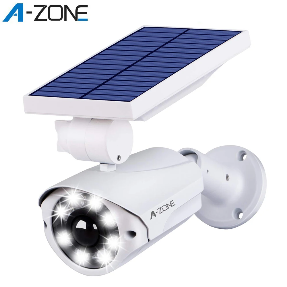  Fake Solar Camera Video Surveillance Outdoor Dummy Camera Waterproof Security CCTV Surveillance Bul - 4.00041E+12