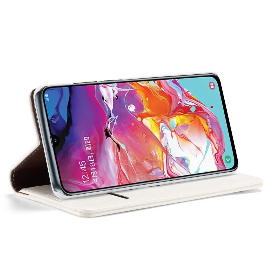 Чехол для samsung Galaxy A70 Магнитный кожаный чехол для samsung Galaxy A2E чехол Galaxy S10 S9 S8 Note 9 кожаный защитный чехол