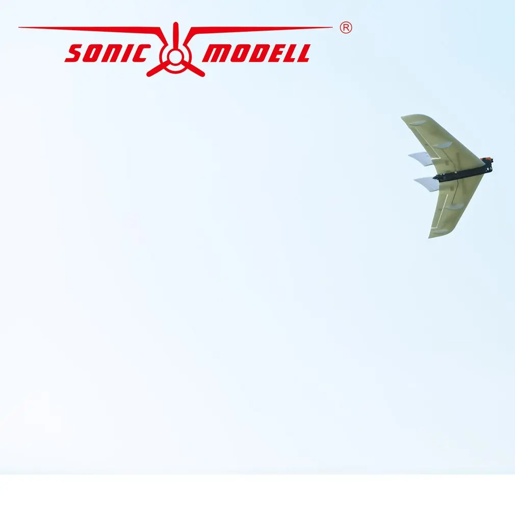 

ZOHD SonicModell CF Wing1030mm Wingspan RC FPV Airplane Fixed Wing Glider Drone Plane Model with High Speed Carbon Fiber KIT