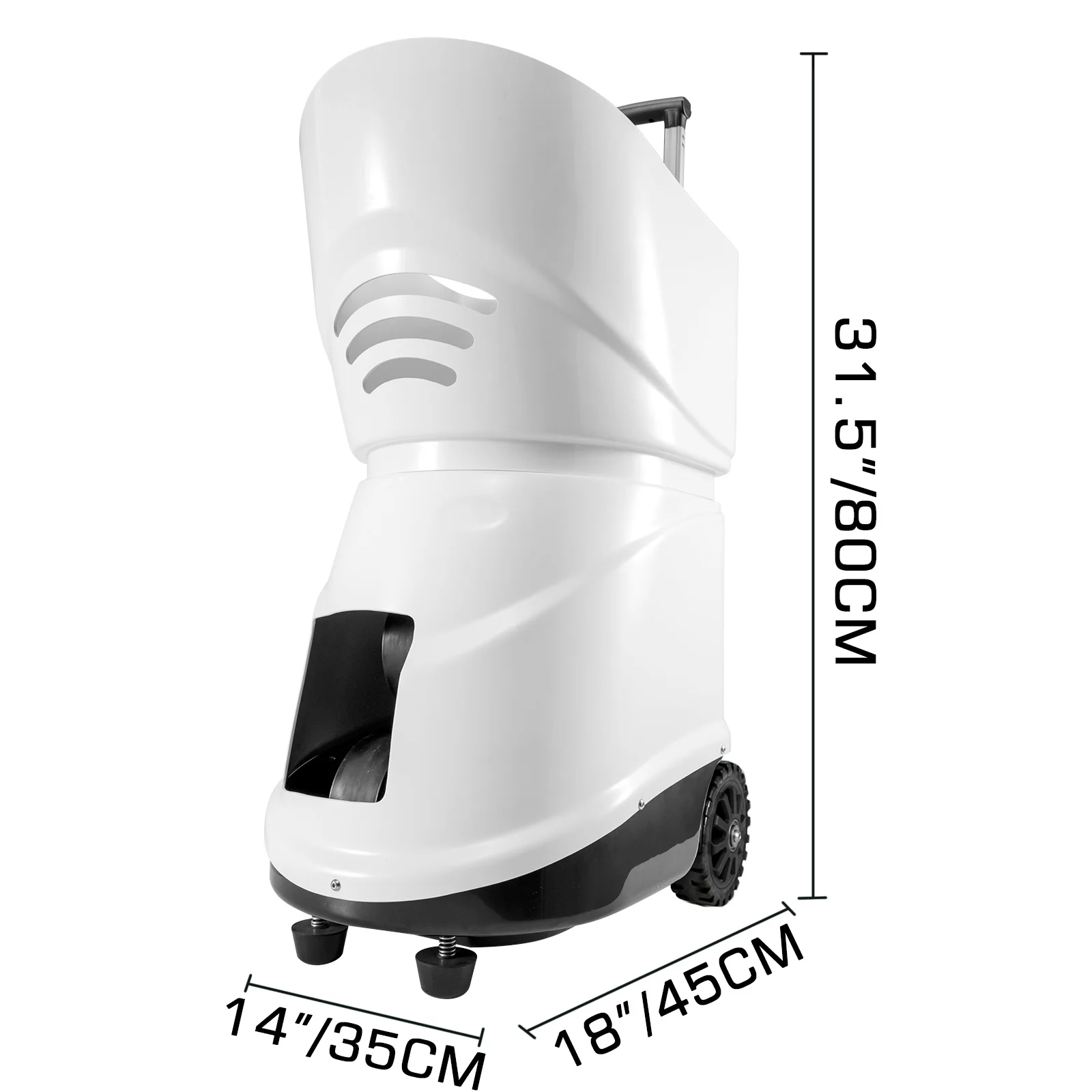 VEVOR TS-03/06/08 Tennis Automatic Serve Machine trainer Support Portable Machine APP Control Count for Tennis Training