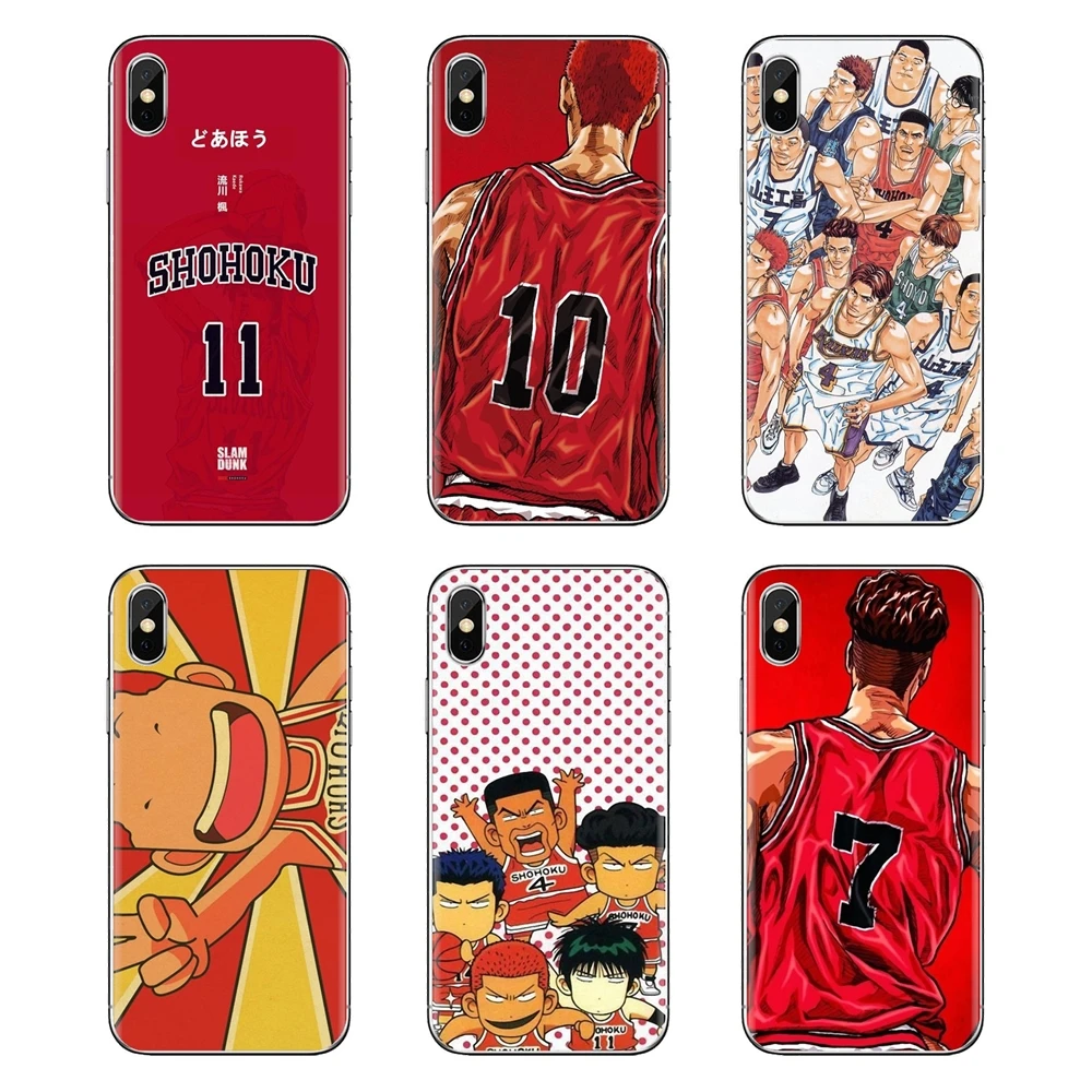 slam dunk Soft Transparent Cases Covers For Huawei Nova 2 3 2i 3i Y6 Y7 Y9 Prime Pro GR3 GR5 2017 2018 2019 Y5II Y6II |