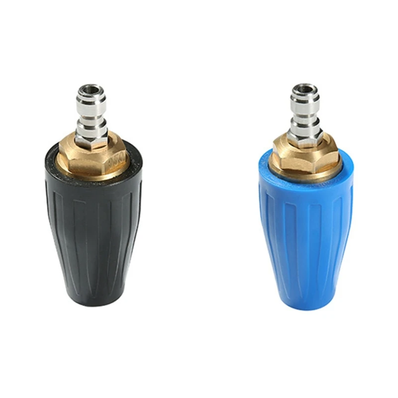 3000 3600 4000 Psi Pressure Washer Rotating Turbo Nozzle for Cleaning Industrial Equipment Garage U2JA |