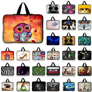 

10 11.6 13 15.6 13.3 14.4 17.3 inch Handle Laptop Sleeve Bag Notebook Smart Cover Case PC Handbag For Macbook Air/Pro/Retina #R