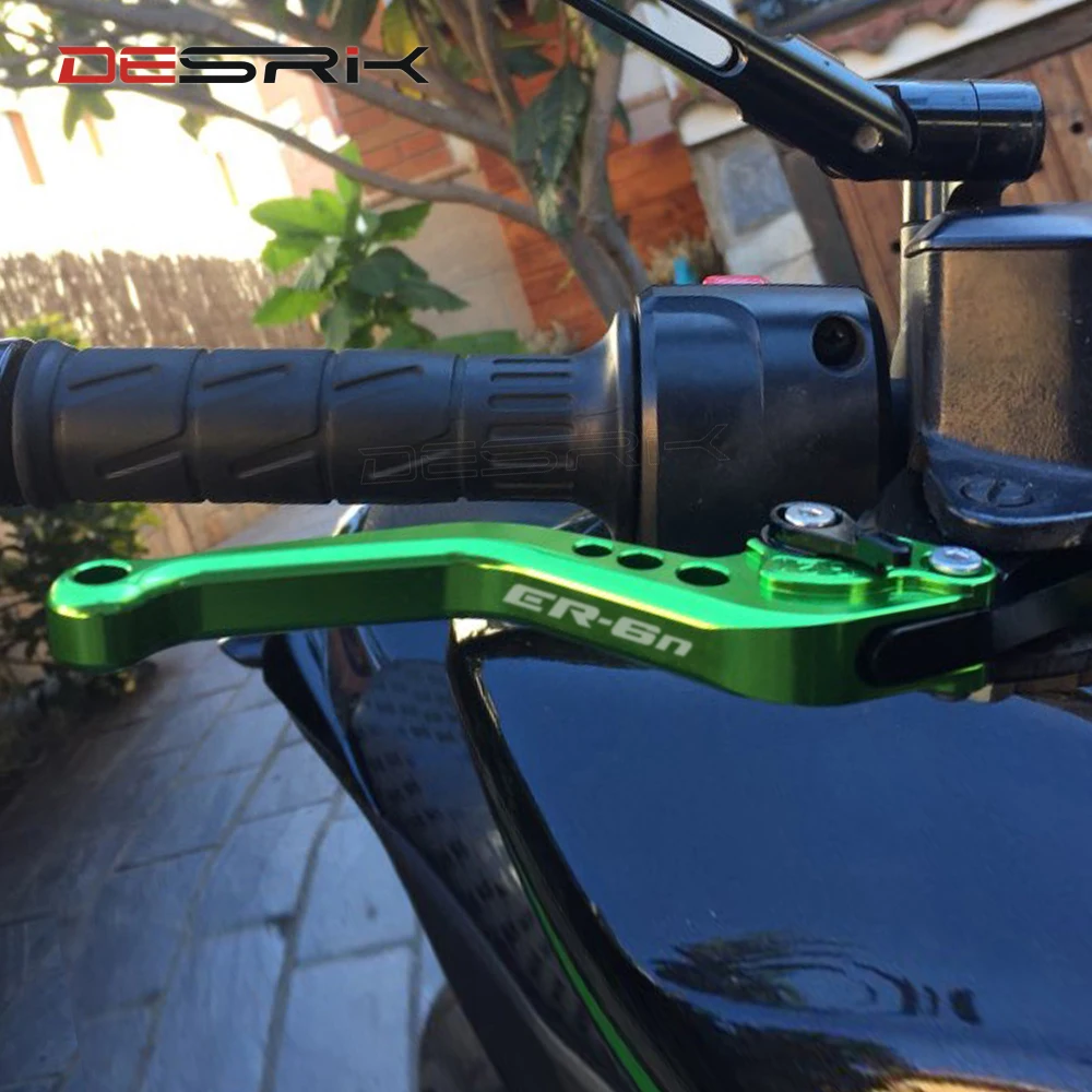 Короткий для Kawasaki ER6N ниндзя 650R ER-6F ER-6N ER6F 2009 2010 2011 2012 2013 мотоциклов сцепные рычаги
