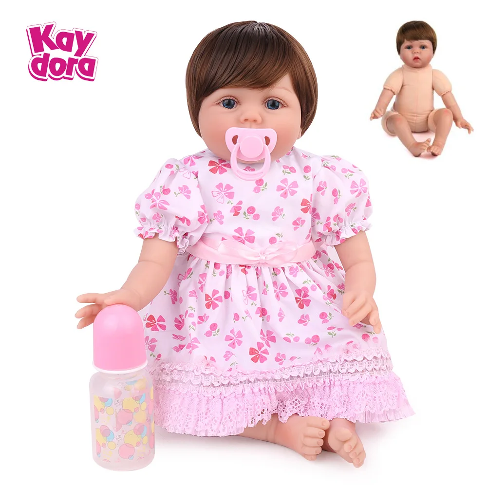 KAYDORA Bebes Reborn куклы 55 см Силиконовые Baby ручной работы реалистичные Menina малыш Bonecas