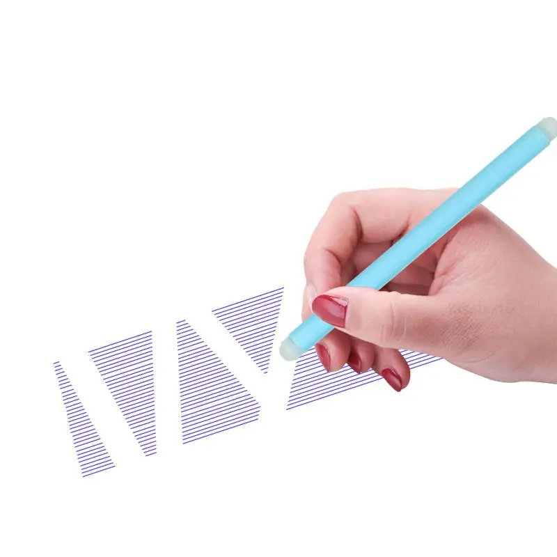 55Pcs/lot 0.5mm Erasable Gel Pen Erasable Refill Rod Erasable Pen Washable Handle School Writing Stationery Blue/Black Ink Pen - Image 3