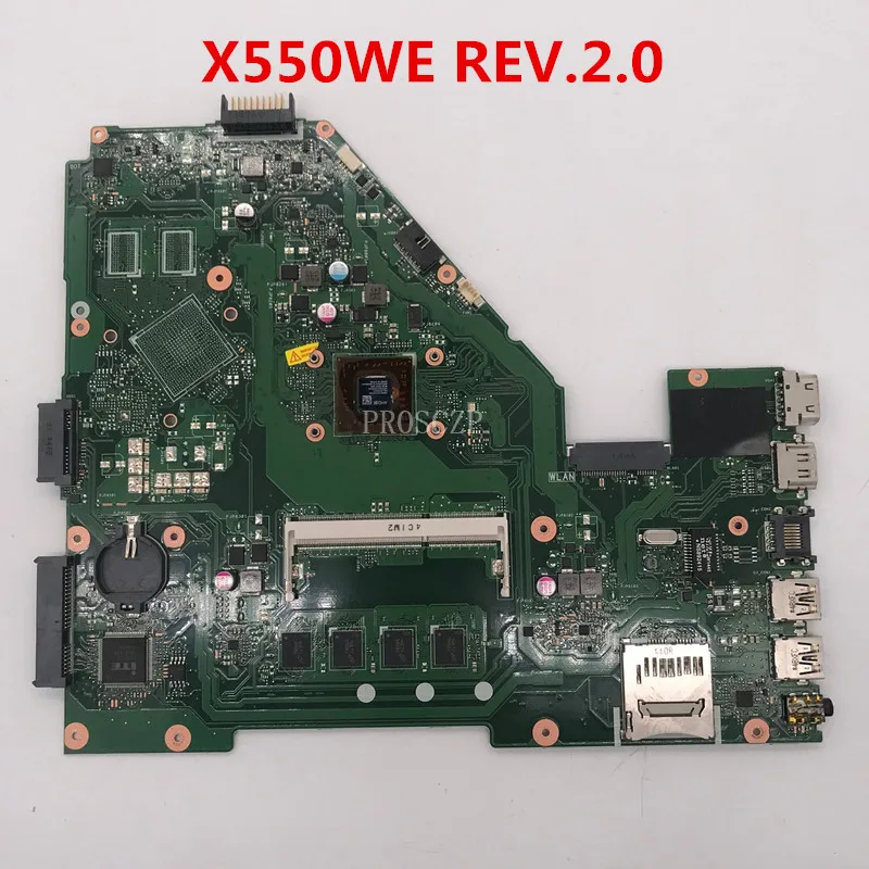 Для X550WE REV.2.0 с 4G Оперативная память/E2-6110 4 для ASUS X550E X550WE X550EP F552E X552E X552EP laotop материнская плата совместимость