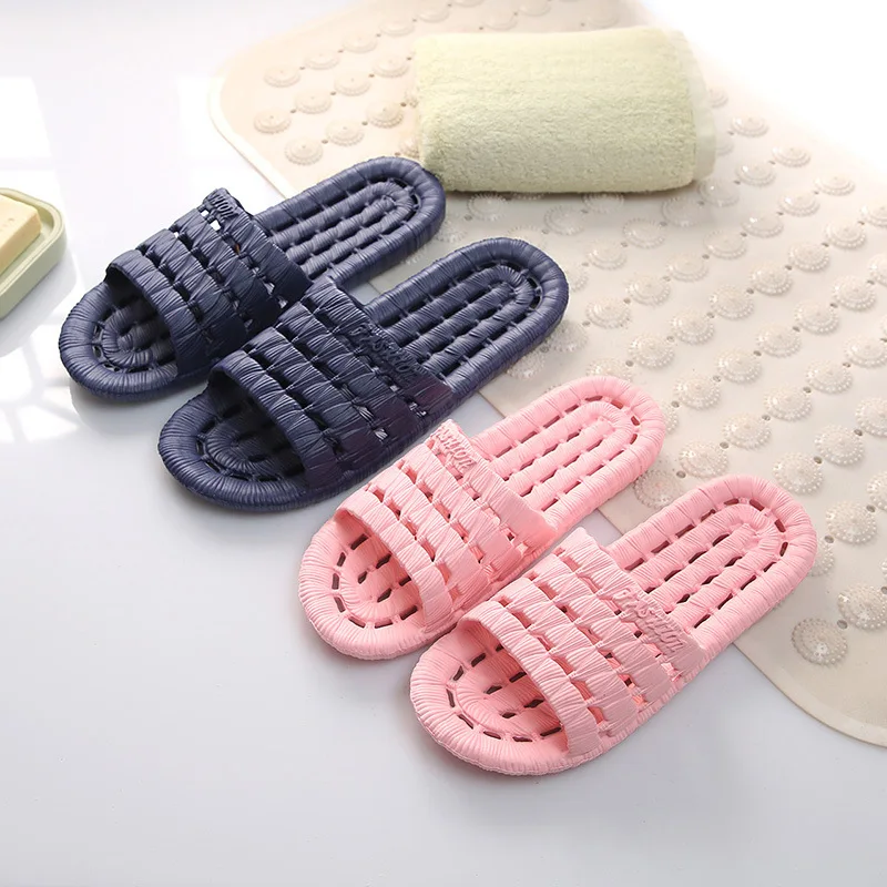 Family-Bathroom-Slippers-Home-Indoor-Non-slip-Unisex-Solid-Soft-Bottom ...