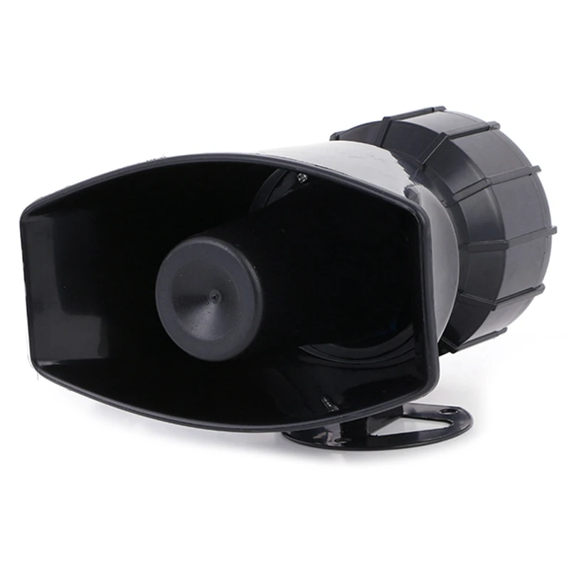 DC 12V 100W Мотоцикл Авто Автомобиль Грузовик 5 Звук Тон громкая сирена полиции Пожарные машины скорой помощи Предупреждение сигнализации громкоговоритель
