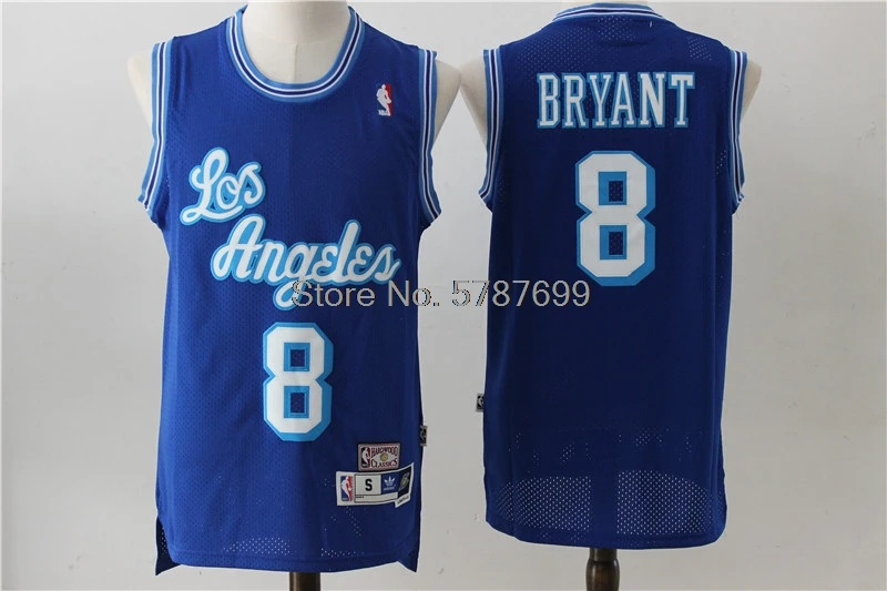 湖人8号深蓝复古