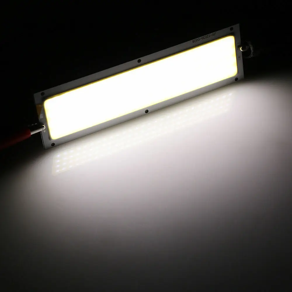 Натуральный белый 10x светодиодный бусины, гравий DC 12V 14V COB светодиодные ленты светодиодный лампа 20 Вт источник света синий теплый холодный натуральный белый для DIY светодиодный прожектор - Испускаемый цвет: Натуральный белый
