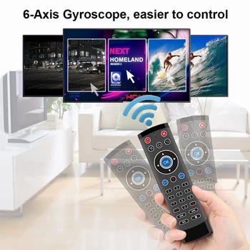 

2.4G Wireless Air Mouse Pro Control Voice Household Gyroscope Remote T1 TV Watching Accessories for Android TV Box