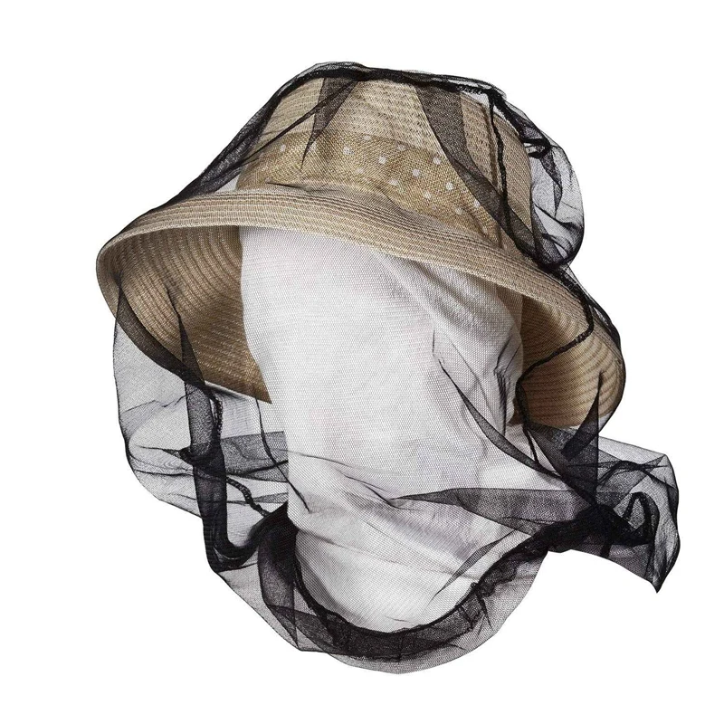 Топ!-2 упаковки головная сетка для лица сетчатая Крышка для головы для любителей на открытом воздухе защита от летающего экрана комаров и других мух