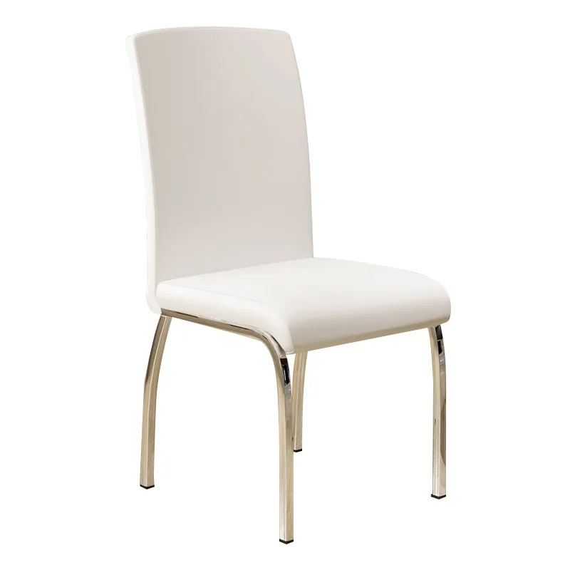 

Modern Simple Adult Household Dining Chair Back Leather Chair Restaurant Table and Chair Conference Room