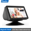 PlusAcc Adjustable Magnetic Stand Mount&Anti-Slip Base for Alexa Echo Show 5(1st & 2nd 3rd Gen) 8(1st & 2nd) to Get Good Viewing