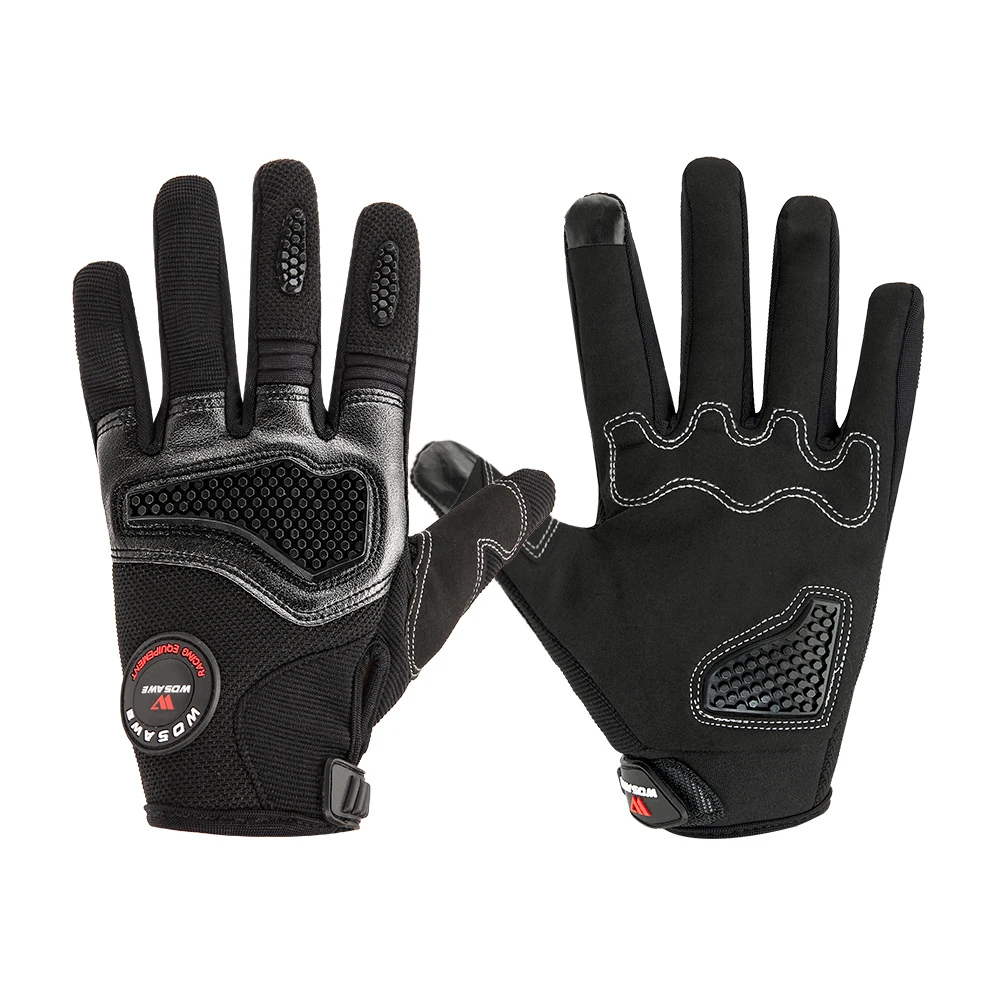 Зимние велосипедные перчатки с сенсорным экраном, с защитой от ветра, Нескользящие велосипедные перчатки - Цвет: MST-01