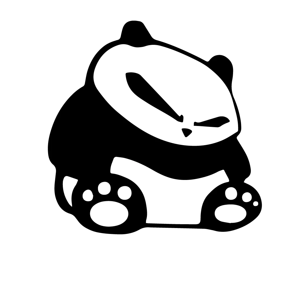 Двери автомобиля PANDA Авто наклейки на автомобиль забавного яркого автомобильные