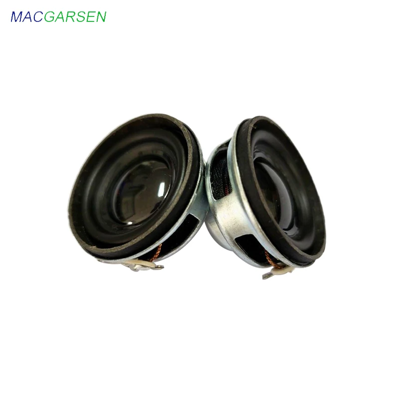 

2pcs 4 ohm 3W Audio Speaker 31mm Full Range Computer Speaker Horn Rubber Edge Loudspeaker PC Bluetooth Speaker Soundbar TV Unit