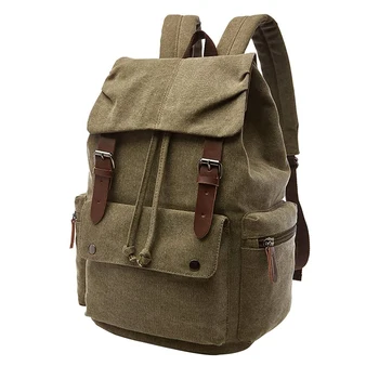 

Vintage Canvas Rucksack Backpack Computer Laptop Shoulder Bag Boy Girls Students Travel for Women 2020 Trend Summer