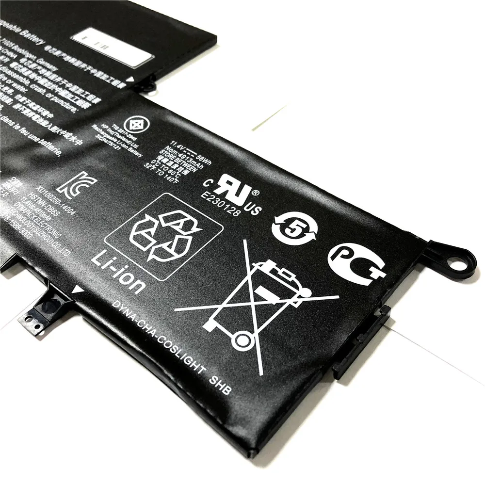 Onevan Nova Bateria do Portátil 11.4v para Pro X360 g1 g2 Spectre 13 Tpn-q157 Hstnn-db6s 7882372c1 788237-2c2 6789116005 56wh Pk03xl - Imagem 5