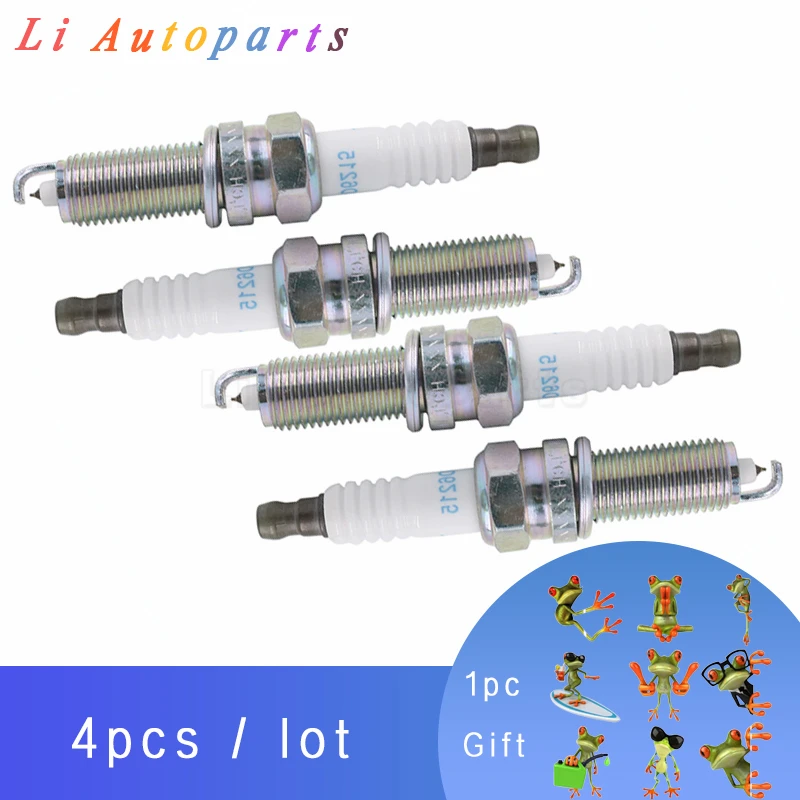 Набор из 4 18855-10060 новых свечей зажигания для hyundai Elantra i30 Kia Soul LZKR6B-10E