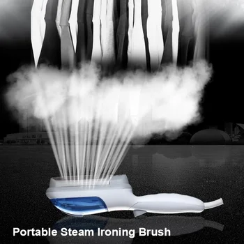 

800W 110V Portable Handheld Garment Fabric Laundry Cloth Wrinkle Brush Steamer Electric Steam Iron Steamer Eliminate Wrinkles