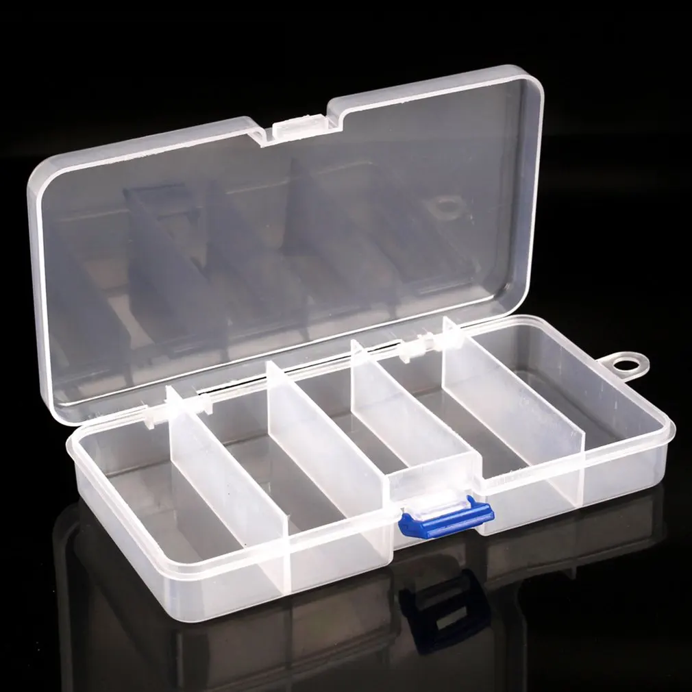 

Fishing Lure Boxes Bait Tackle Plastic Storage Handle Lure Case Mini Lure Box for Vest Fishing Accessories Storage Containers
