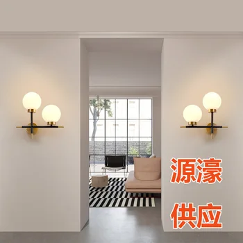 

loft nicho de parede bathroom light crystal living room bedside aisle lampara pared monkey lamp