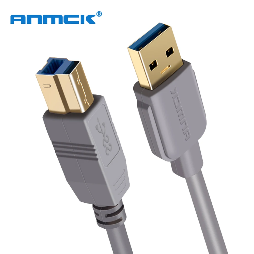 USB Кабель для принтера Type B папа-папа 3 0 2 кабель Canon Epson HP ZJiang принтер этикеток DAC |