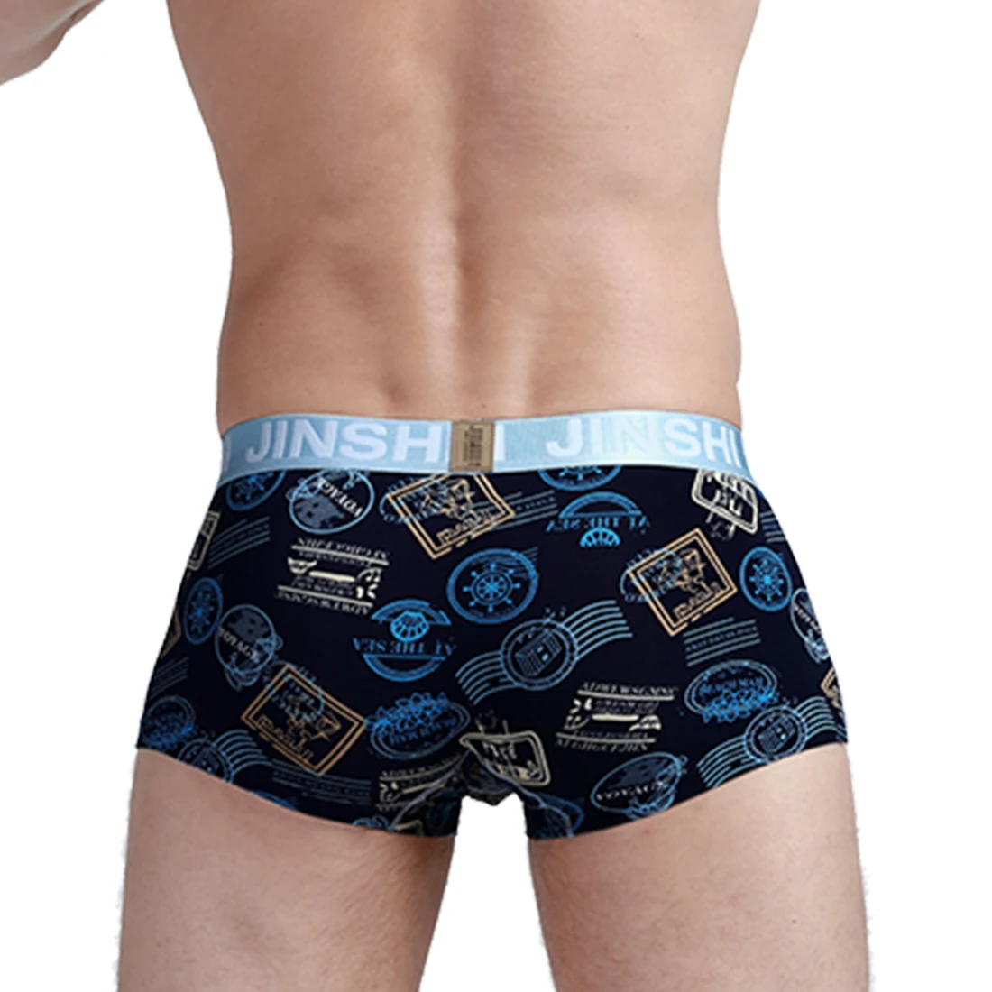 Men's Panties Underpants Briefs Print High-Quality Bamboo Breathable New Classic No Ride Up Men's Boxer Short