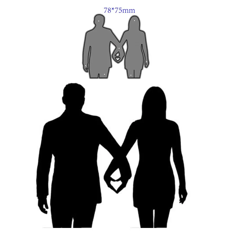 

Металлические Вырубные штампы, форма для украшения на День святого Валентина, свадьбу, для скрапбукинга, бумаги, рукоделия, ножа, форма, лезвие, перфоратор, трафареты