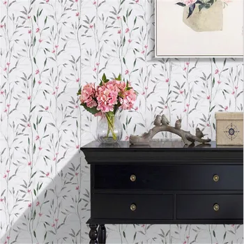 

LUCKYYJ Peel and Stick Victoria Floral Wallpaper Wall Murals Vinyl Self Adhesive Wall Paper for Wall Bathroom Bedroom Home Decor