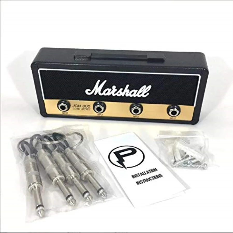 2,0 ключ для хранения Marshall брелок-Гитара Держатель Jack II стойка Электрический Подвесной ключ стойка Amp винтажный усилитель