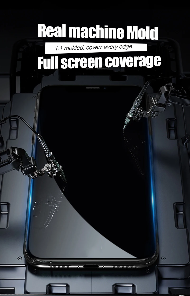 6D Full Curved スクリーン Protector For サムスン Galaxy S9 S8 Plus S7 Note 8 9 Tempered Glass F 送料無料 WEKOME WTP-125 6D Curved Ultra-Fine Edge Full-Screen Privacy