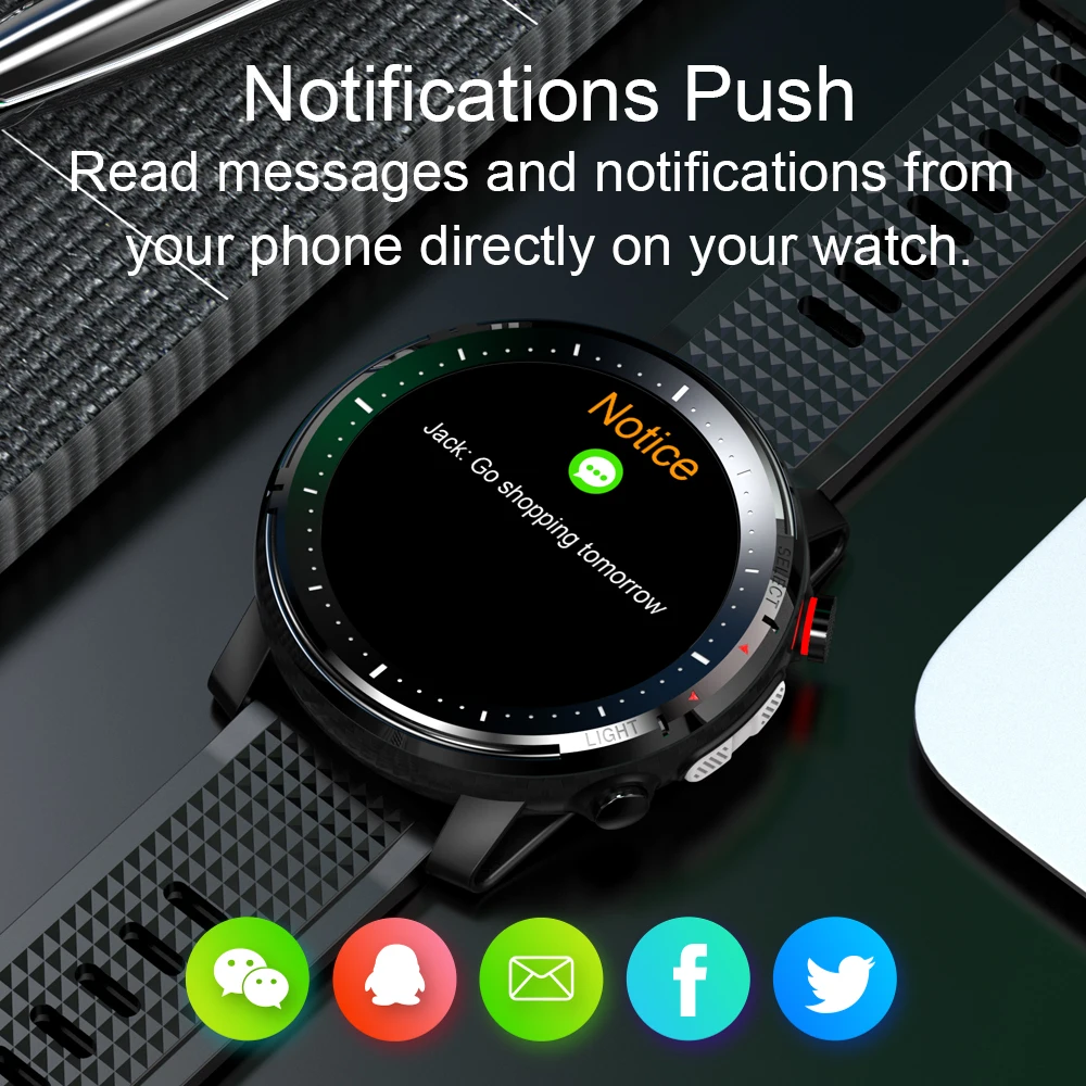 Смарт часы L15 2020 дюйма Full fit Круглый спортивный дисплей Retina Bluetooth управление