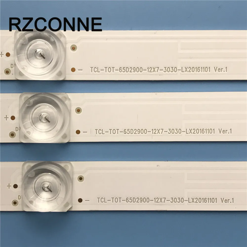 Светодиодный фонарь с подсветкой для TCL 65A730U TOT 65D2900 12X7 3030 4C LB6507 YH04J|Детали и