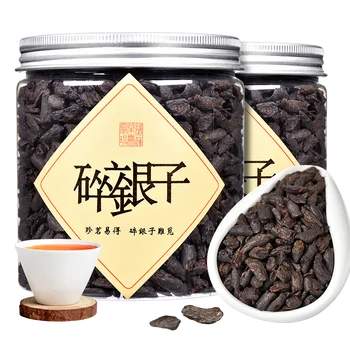 

2020 China Yunnan Suiyinzi Broken Silver Ripe Pu'er Tea Glutinous Fragrance Tea Fossil for Cellulite and Promote Digestion